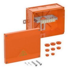 Kabelový rozbočovací box SPELSBERG WKE 6-Duo 7x6mm2 oranžová IP66 E30-E90