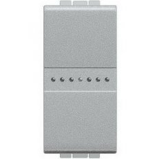 BTICINO LIVINGLIGHT KŘÍŽOVÝ PŘEPÍNAČ Č.7 AXIÁLNÍ 1MODULOVÝ TECH NT4054