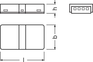 Konektor pro TW LED pásky LEDVANCE LED Strips -CSD/P3/P