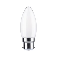 LED svíčka B22d 230V 4,7W 4000K opál PAULMANN 28900