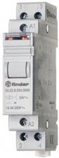 Impulzní spínač, 2Z/2R/1Z_1R/16A, 12V DC FINDER 20.28.9.012.4000