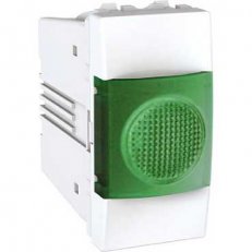 Schneider MGU3.775.18V Indikační světlo zelené, 1 modul, polar
