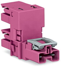 h-rozdělovač 2pól. Kód. B Růžová WAGO 770-1753