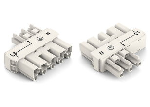 Spojka 5pól./3pól. Kód. A bílá WAGO 770-953