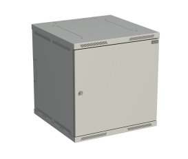 Rozvaděč nástěnný SENSA 12U 600mm, dveře plech, RAL 7035 SOLARIX 83000284
