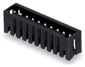 Konektor s pájecími piny THR pájecí kontakt 1,0x1,0mm rovné černá 16pól.