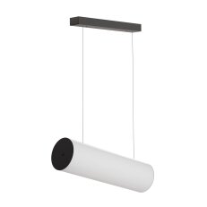 Závěsné LED svítidlo se skleněným stínidlem OSMONT KUMA LE3 31W IP20 3K černá