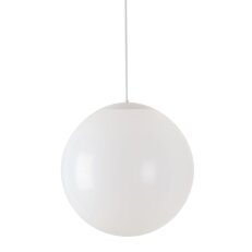 Závěsné LED svítidlo s plastovým stínidlem ISIS P4 PE HP 59W IP40 DALI 3K bílá
