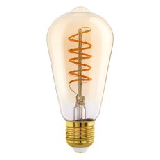 Světelný zdroj LM-E27-LED ST64 8W AMBER 2700K EGLO 110372