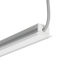 Záslepka s otvorem KLUŚ PDS-NK-OTW pro LED hliníkové profily šedá, C24338C02TW