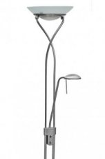Argus Light 3055MCR LENA LED lampa matný chrom bílé sklo