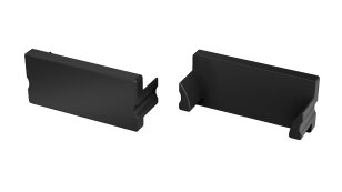 Koncovka profilu EC-PROFIL TERRA BLACK (12-0142-01) GREENLUX GXLP2402