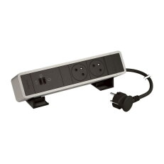 ONDESK 2X2PT USB CC 63W PD ČER/HLI