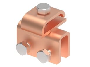 Držák vedení na podstavci, drát 8/10mm, l-60mm, materiál Cu GROMTOR 404914