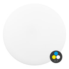 Stropní svítidlo DISK LED kruh 24W,2160lm,CCT,IP44,bílé WYB380-CCT/24W/BI