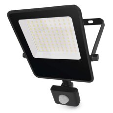 LED reflektor VISIO s pohybovým čidlem, 50 W, černý, neutrální bílá EMOS ZS2943