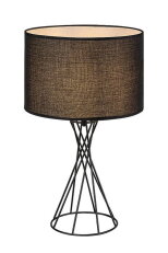 Stolní lampa NIVRA černá E27 1x MAX 40W IP20 RABALUX 74082