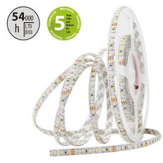 LED pásek SMD3528 dual white EWW-CW 120LED/m 9,6W/m 720lm/m IP20 DC 12V 8mm 5m