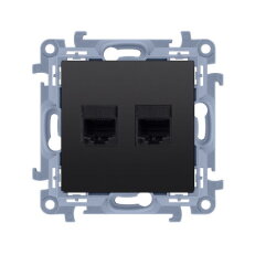 Zásuvka datová RJ45 kat. 5e + telefonní