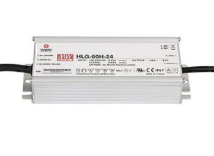 Napájecí zroj pro LED 60W 24V MEAN WELL HLG-60H-24