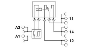 Reléový modul PLC-RPT-230AC/21HC/SO46/HI PHOENIX CONTACT 1079404