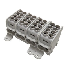 Rozbočovací svorkovnice HLAK25 4P šedá 2xAl/Cu 25mm2+16mm2 1000VAC/1500VDC