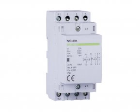 Instalační relé NOARK 102408 EX9CH20 20 A, ovl. 230 V, 4 NO  kontakty