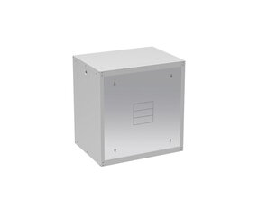 Nástěnný nýtovaný rozvaděč GrandN DUO 12U s prosklenými dveřmi,hl.450mm 83000385