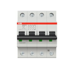 ABB S203M-Z4NA jistič 3F odpojení N vodiče (3+NA) 4 A char. Z 10kA