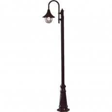 Sloupové svítidlo Diana sloup velký s ramenem černá 60W IP23 E27 916221/07