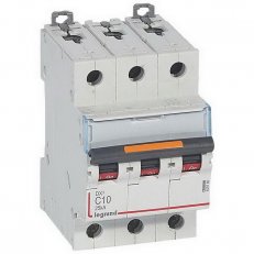 DX3 JISTIČ, 3 PÓLOVÝ, CHAR. C,10A 25KA LEGRAND 409780