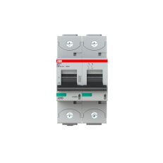 S802S-D63 jistič 2p char. D 63A s klecovou svorkou Icu 50kA ABB 2CCS862001R0631