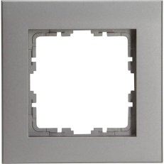 HK 07 stříbrná - rámeček 1-násobný stříbrná  KOPP 402147002