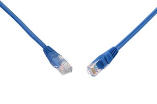 Patch kabel CAT5E UTP PVC 2m modrý non-snag-proof C5E-155BU-2MB SOLARIX 28330209