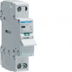 Vypínač 1 pól. s kontrolkou na vstupu 1S-25A /SB125M/ HAGER SBT125