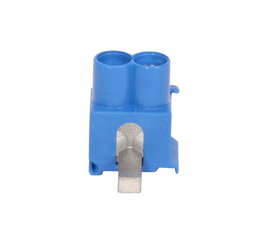 Připojovací svorka AS/2x25 SNK-BL rozbočná jazýček/kolík 2x25mm2 1mod. modrá
