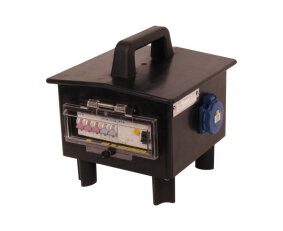 Zásuvková skříň RB30001000.1/4102 RubberBOX IP65 jištěná s chráničem 40A rb553
