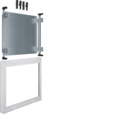 univers N-SD 450x500mm s montážní deskou průhledný kryt HAGER UD32C2