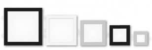 SLIM WHITE 240x240mm 25W/3000K + DALI Mivvy Lighting SLM2424DAL3KW