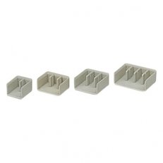 ABB BB-END 2.1 BB-END 2.1 Koncová krytka určená pro 2 fázové přípojnice 10mm2