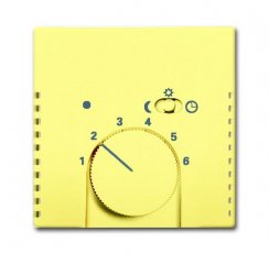 ABB 1710-0-3828 Kryt termostatu prostorového, s otočným ovládáním