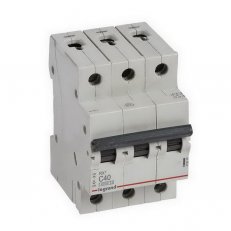 RX3 JISTIČ, 3 PÓLOVÝ, CHAR. C, 40A 6000A LEGRAND 419239