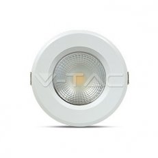 10W LED COB Downlight Round A++ 120Lm/W White, VT-26101 V-TAC SKU1272