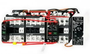 Stykačová komb.hvězda-trojúhelník 30kW 230VAC bez tep. relé SCHRACK LA3Y52Y3--