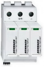 Svodič přepětí PHOTEC modul I+II (B+C) 1500VDC 12,5kA+RC SCHRACK IS01111505