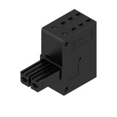 Zásuvný konektor DPS BVDF 7.62HP/02/180SN BK BX WEIDMÜLLER 2719370000