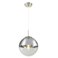 Závěsné svítidlo VARUS nikl 1xE27, max. 40W 230V GLOBO 15852