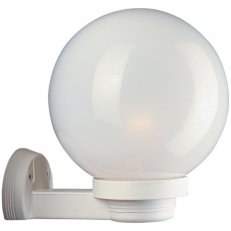 Nástěnné svítidlo Globes 200 nástěnník bílá 60W IP43 E27 COMPOLUX 916940/08