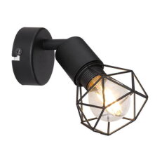 Nástěnné svítidlo XARA I černá 1xE14, max. 40W 230V GLOBO 54802S-1