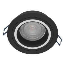 Zápustné svítidlo CAROSSO-Z LED-ZIG-RGB/CCT d93 černá/bílá 4,7W IP20 EGLO 900764
